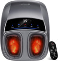 Foot Massager with Heat, Deep Kneading Shiatsu Foot Machine with Remote , Fits Up to Men Size 14, Gifts for Women Mom Men Dad Seniors